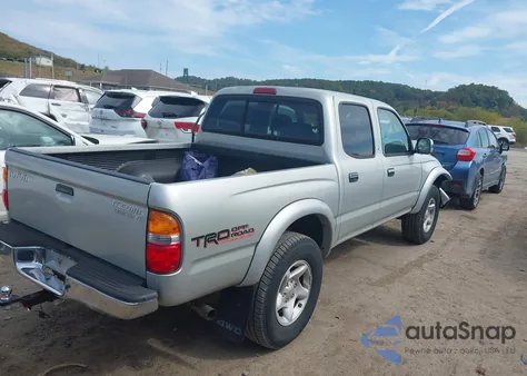 2004 Toyota Tacoma Base V6 z USA, uszkodzony, nr VIN 5TEHN72N14Z341208